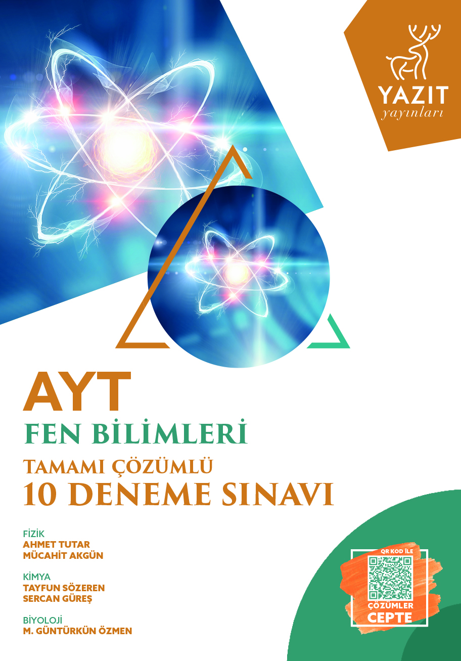 AYT Fen Bilimleri Tamamı Çözümlü 10 Deneme Sınavı kapak görseli